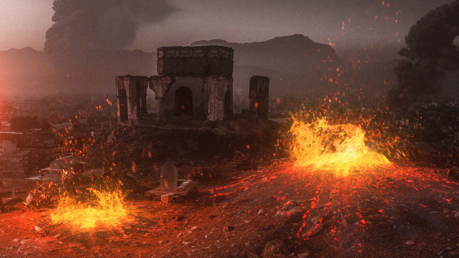 Download HD Lava and Volcano VFX assets