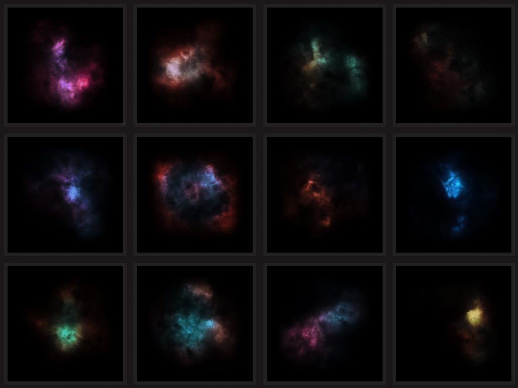 Download Space Nebula VFX Matte painting Assets