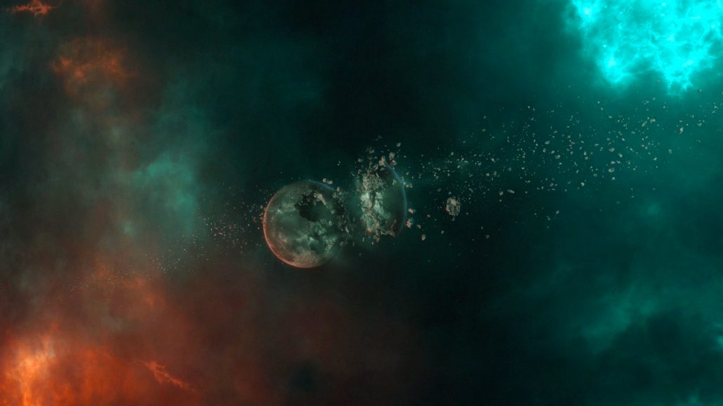 Download Space Planet Explosion VFX Assets